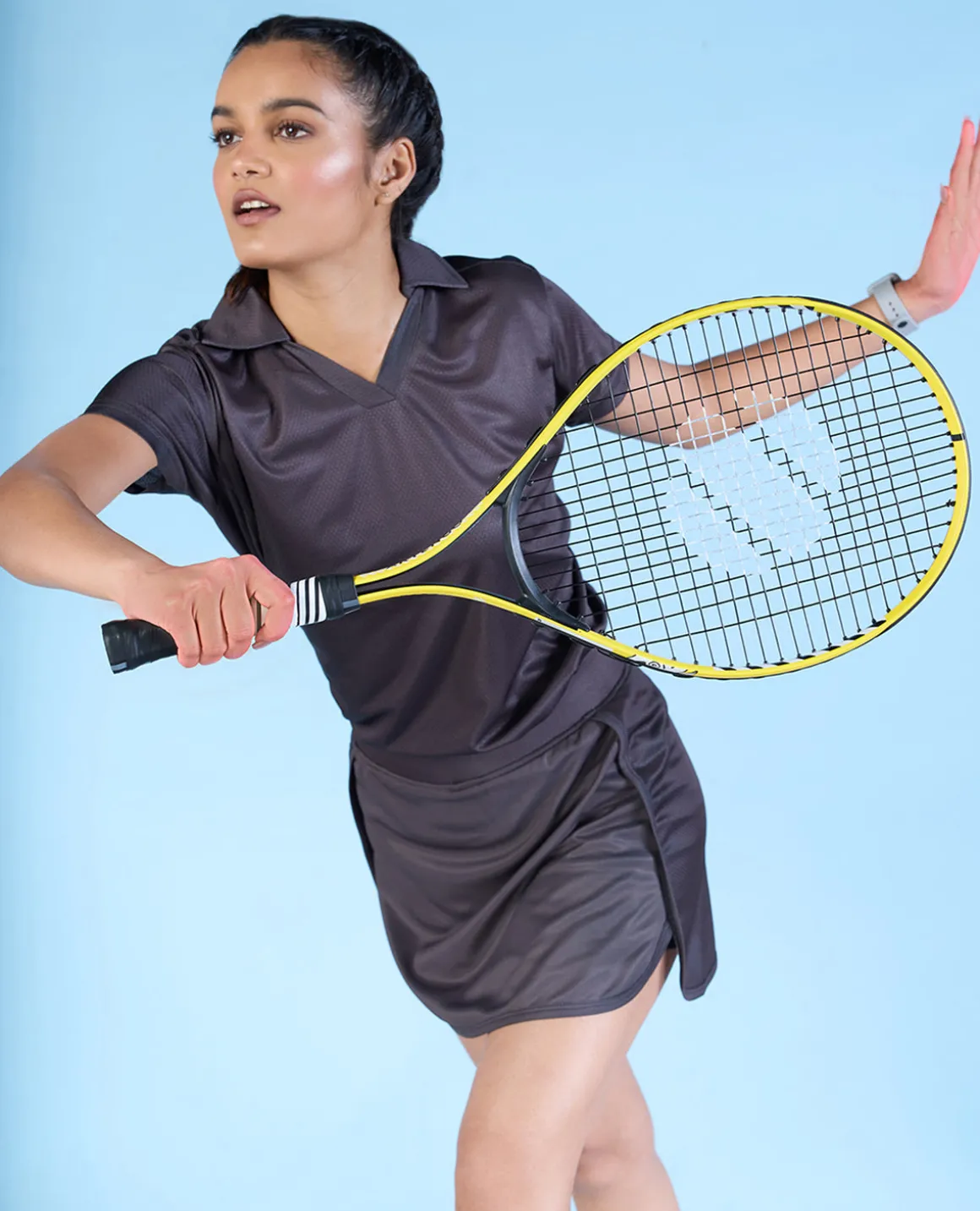 Airy Swing Skort Grey