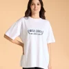 Cotton Oversized Printed Graphic Tshirt