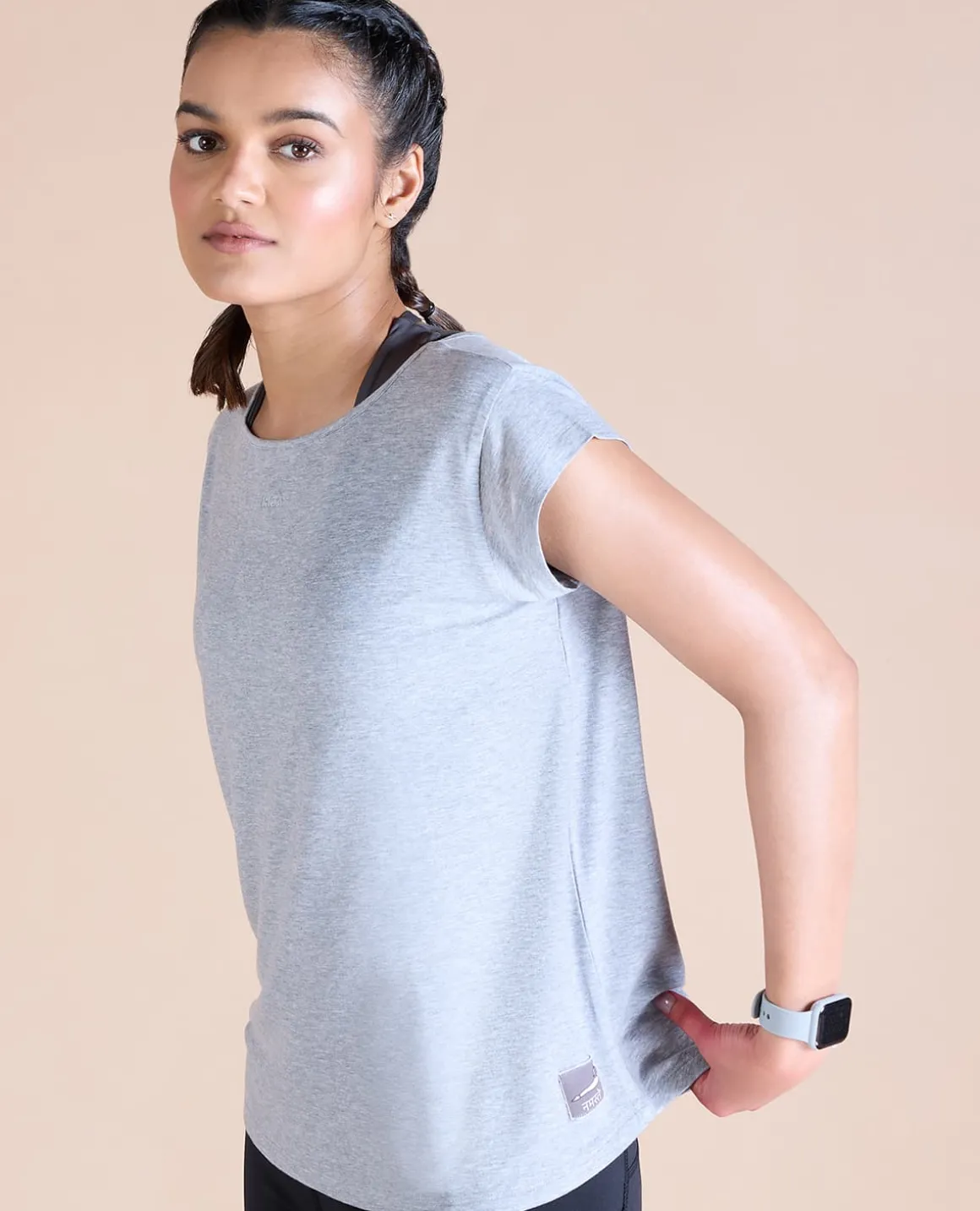 Ease In Tencel Top With Back Keyhole