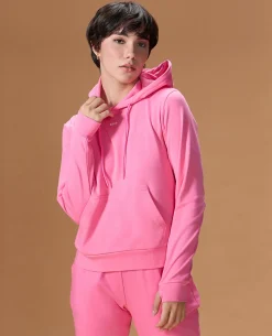 Extra Soft Cotton Hoodie Pink