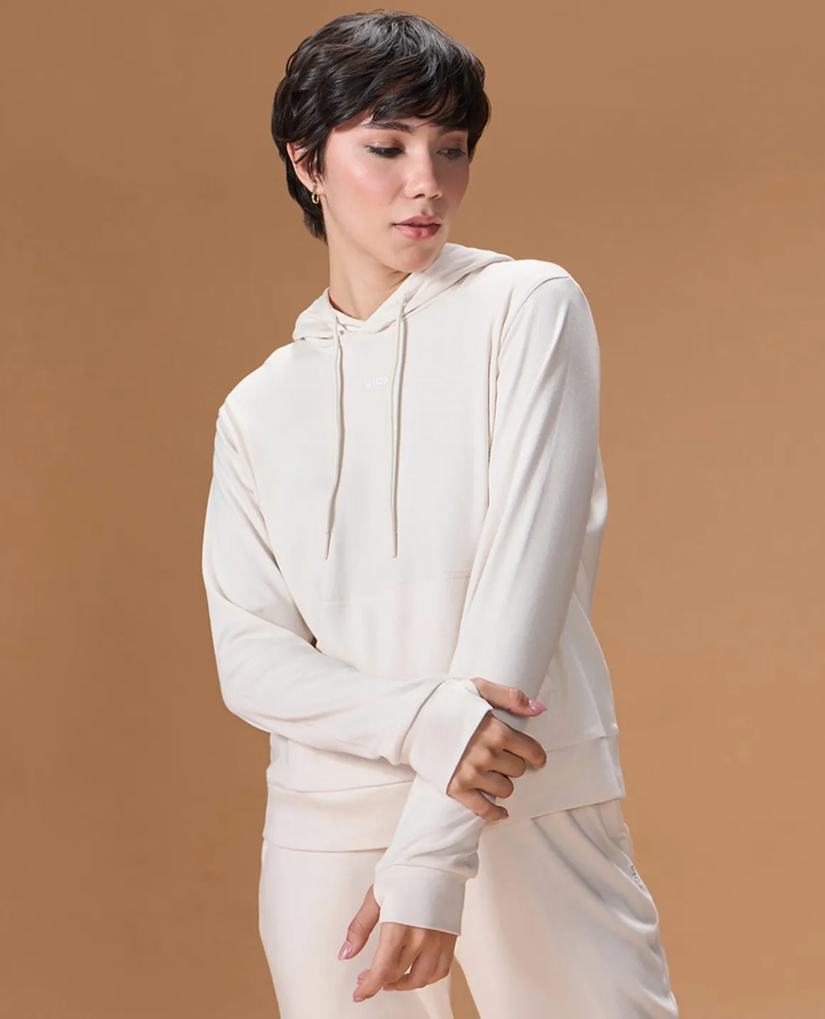 Extra Soft Cotton Hoodie and Track Pants White