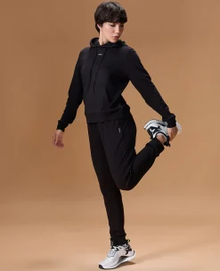Extra Soft Cotton Hoodie Black