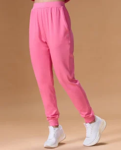 Extra Soft Cotton Hoodie and Track Pants Pink