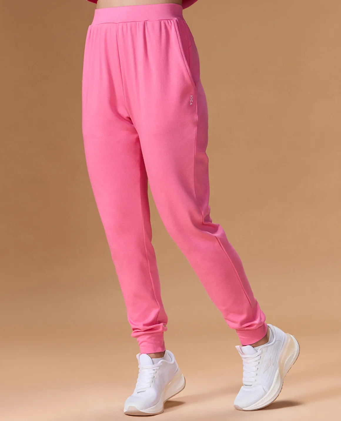 Extra Soft Cotton Hoodie and Track Pants Pink