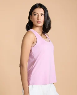 Feather Feel Sleeveless Tank Top