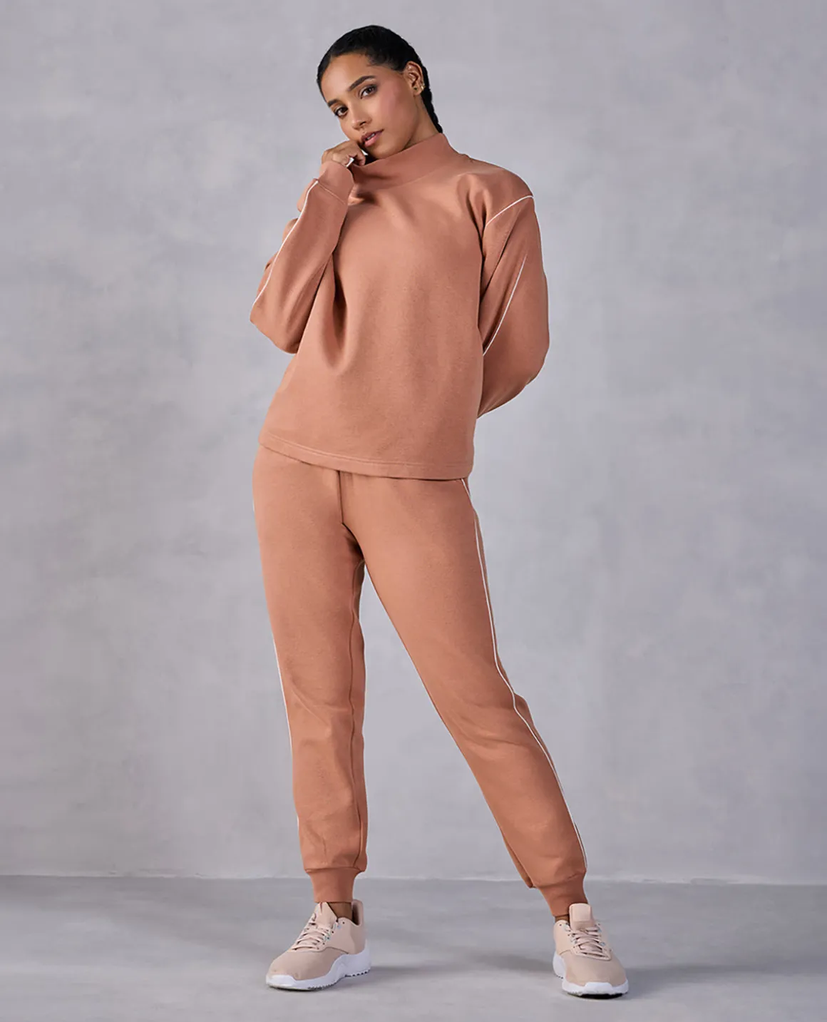Fleece Set Beige