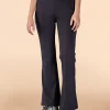 Formal Flare Pants in Second SKN Black