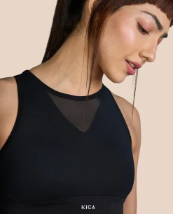 High Impact & Full Coverage Mesh Sports Bra
