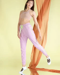 High Waisted Cotton Dance Joggers