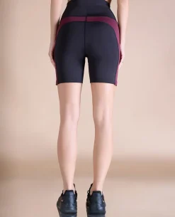High Waisted Cycling Shorts in Second SKN Fabric