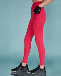 High Waisted Hot Pink Leggings