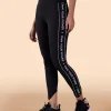 High Waisted Leggings in Second SKN Fabric Black