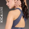 Luxe Crostini Full Coverage And High-Impact Sports Bra Grey