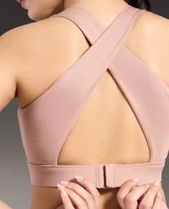 Luxe Crostini Full Coverage And High-Impact Sports Bra Nude