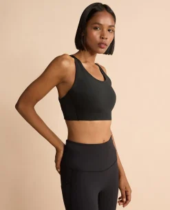 Luxe Limitless High-Impact Full Coverage Sports Bra Black