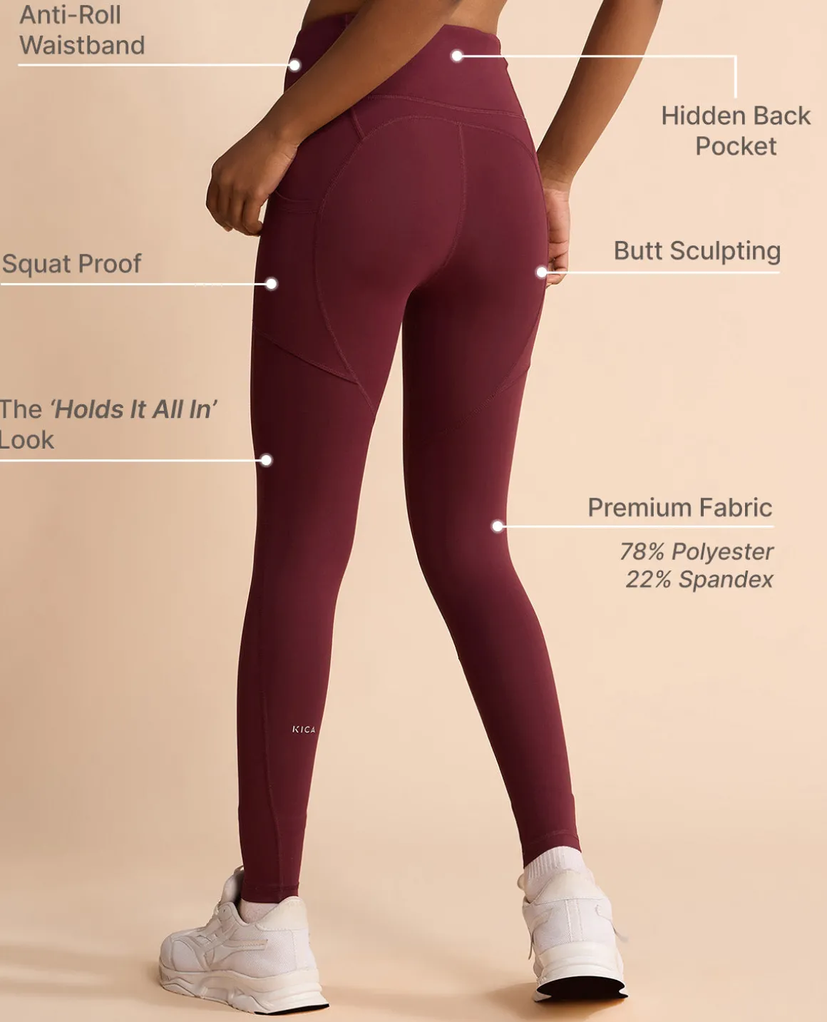 Luxe Ultra Soft Second SKN Active Leggings