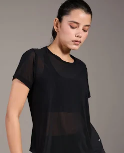 Mesh Top Black