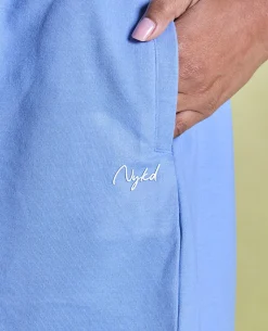 Nykd All Day Knit Terry Shorts - NYLE503 - Hydrangea
