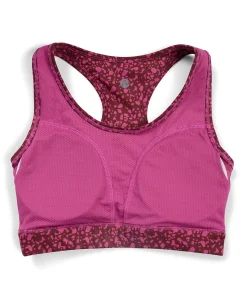 Nykd All Day On-Trend Sports Bra With Keyhole Back - NYK082 - Scatter Tawny Print