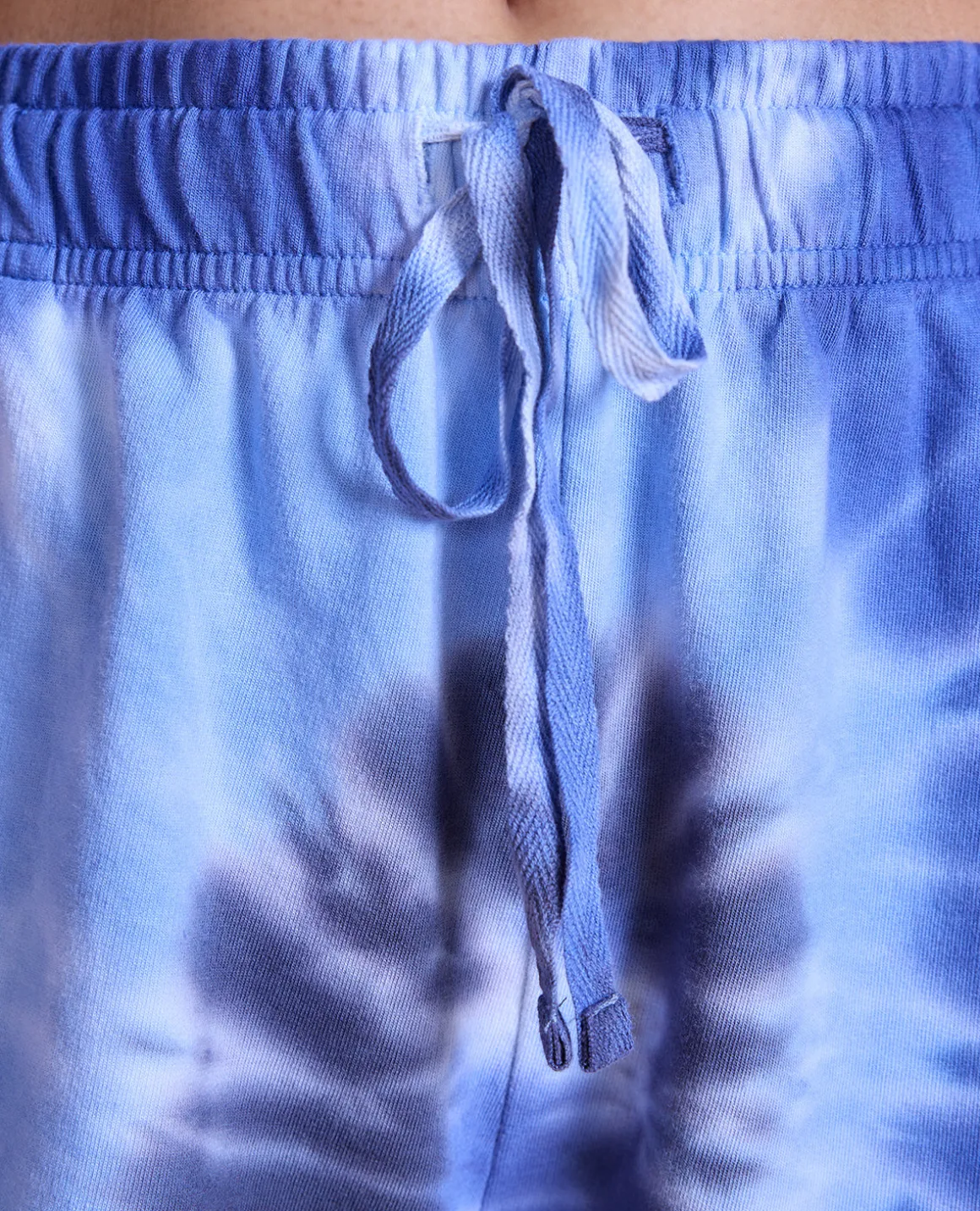 Nykd All Day Printed Terry Shorts - NYAT287 -Navy tie dye