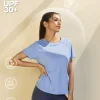 Nykd All Day Sun Protect Tee - NYK296 - Hydrangea melange