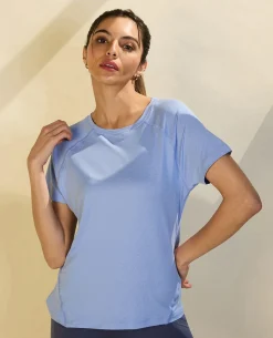 Nykd All Day Sun Protect Tee - NYK296 - Hydrangea melange