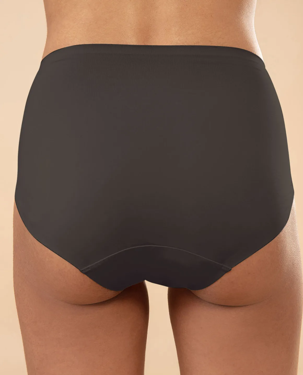 Nykd By Nykaa Bonded No VPL Full brief-NYP210-Dark Grey