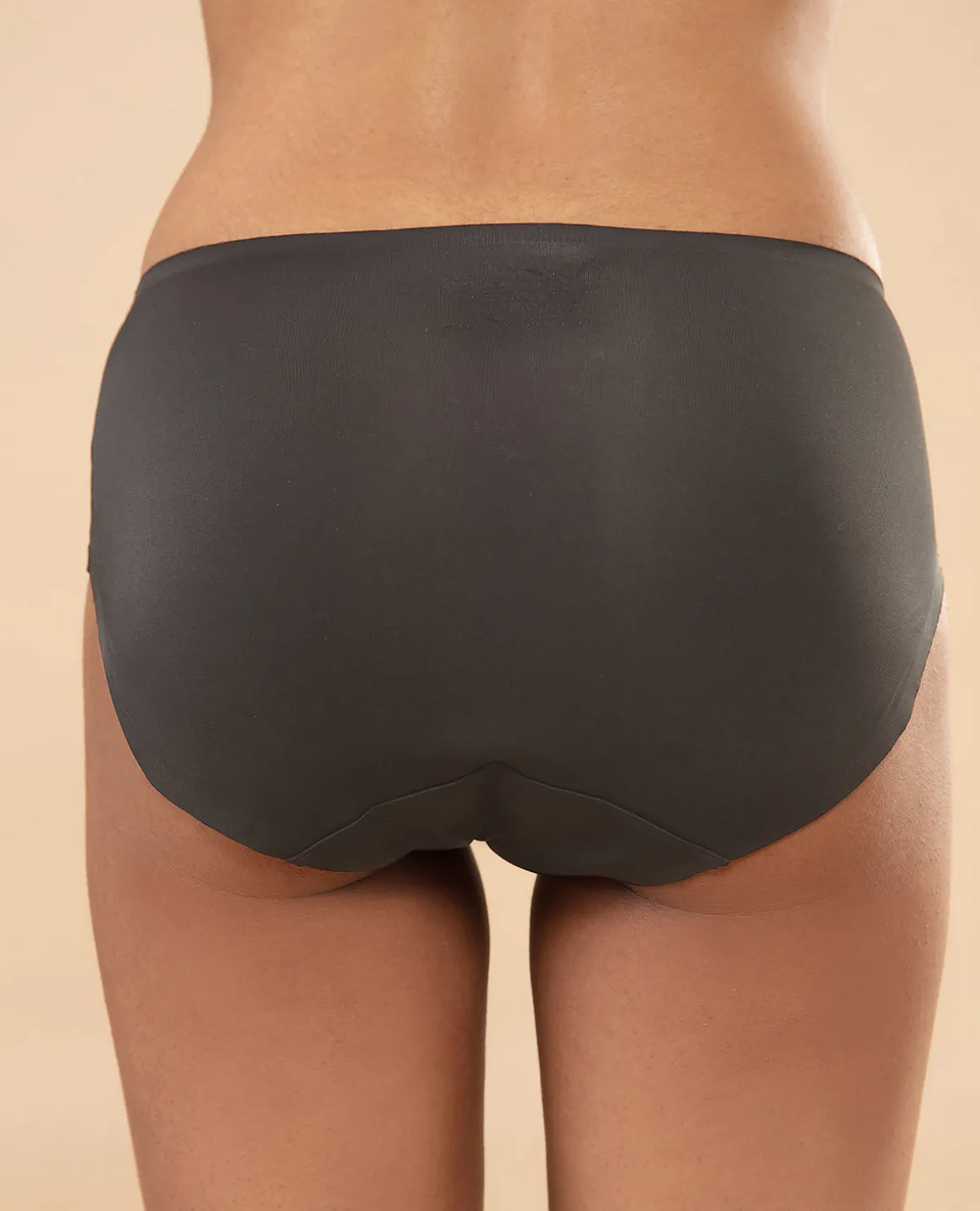 Nykd By Nykaa Bonded No VPL Hipster-NYP209-Dark Grey