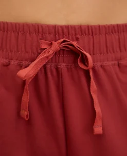 NYKD By Nykaa Cotton Comfort Pants-NYAT502-Red