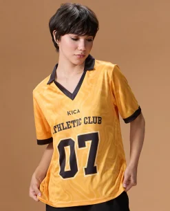Quick-Dry Jersey For Sports & Gym Yellow
