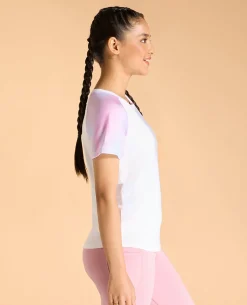 Regular Colourblock Tshirt For Girls