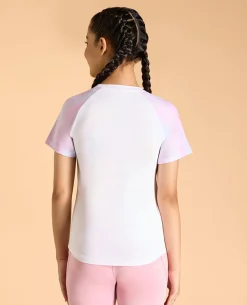 Regular Colourblock Tshirt For Girls