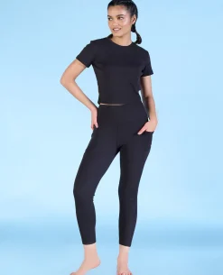 Ribbed Cotton Set Black