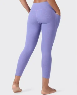 Ribbed Criss Cross Leggings Very Peri