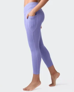 Ribbed Criss Cross Leggings Very Peri