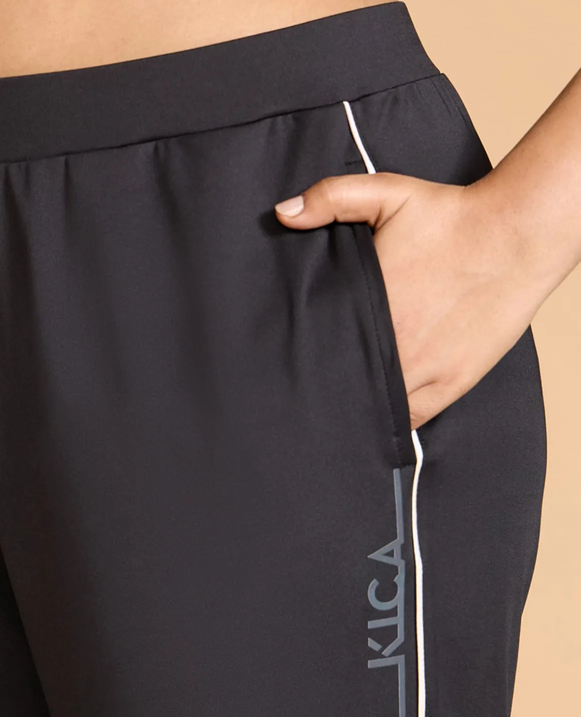 Second SKN Solid Workout Pants For Women