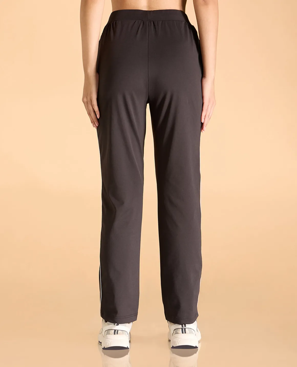 Second SKN Solid Workout Pants For Women