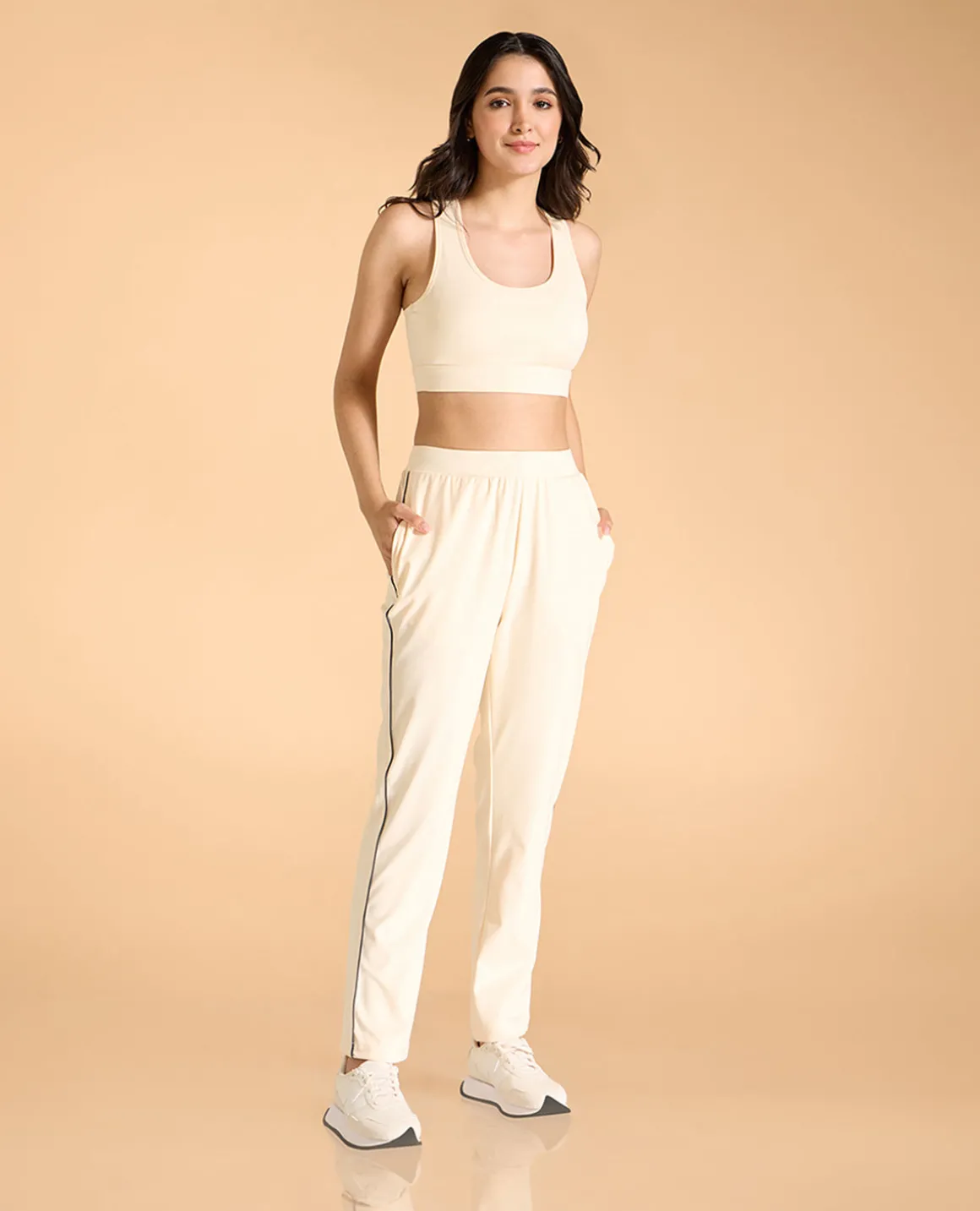 Second SKN Solid Workout Pants For Women
