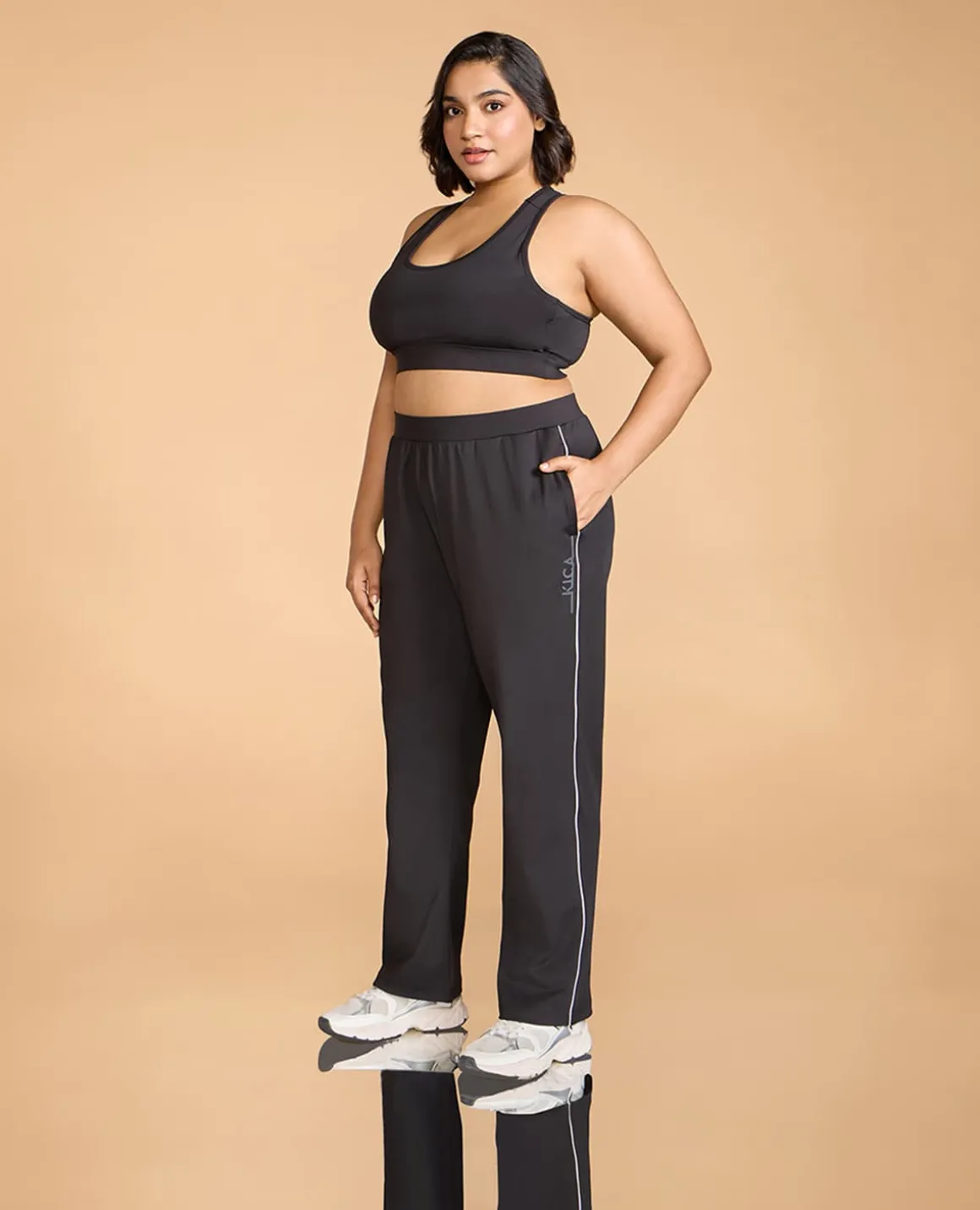 Second SKN Solid Workout Pants For Women