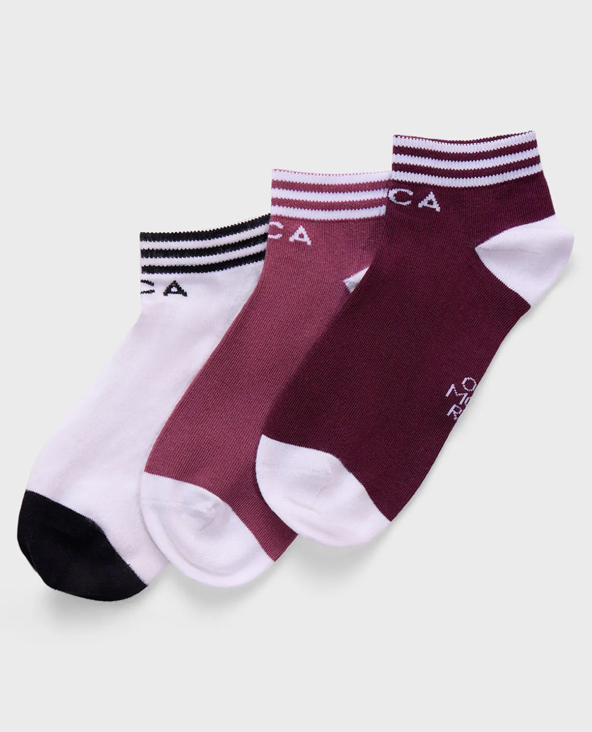 Soft Cotton One More Rep Crew Socks Multicolor - Pack Of 3