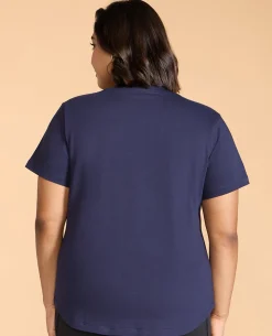 Women Solid Cotton Essential Top