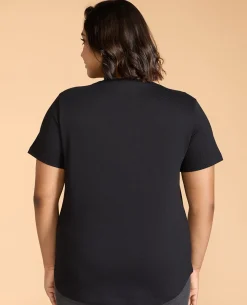Women Solid Cotton Essential Top