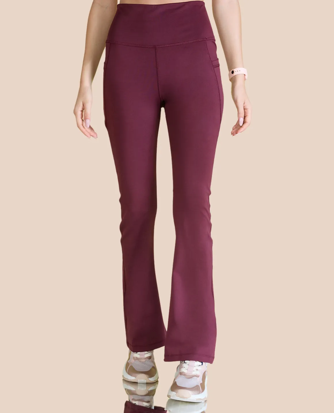Women Stretchable Flared Pants